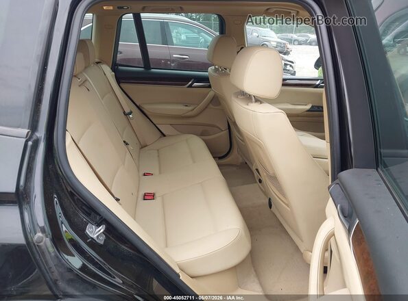 5UXWX9C53G0D66824 2016 BMW X3 Black Widok naklejki z numerem VIN