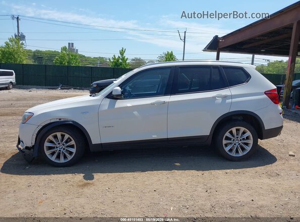 5UXWX9C53G0D81470 2016 BMW X3 White უკანა სალონის ხედი