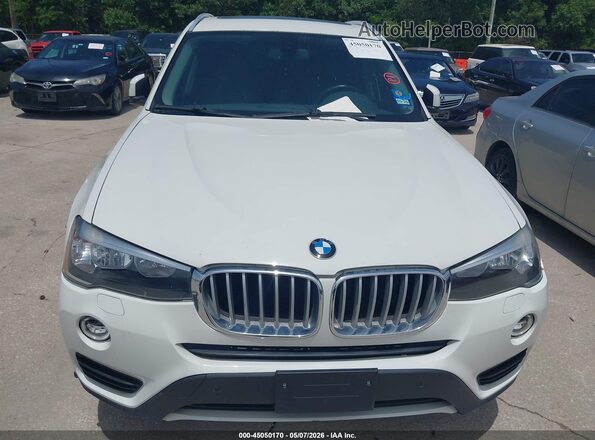 5UXWX9C54G0D62894 2016 BMW X3 White 