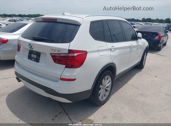 5UXWX9C54G0D62894 2016 BMW X3 White 