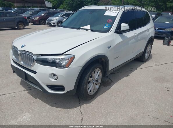 5UXWX9C54G0D62894 2016 BMW X3 White 