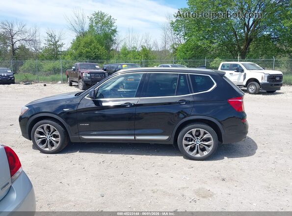 5UXWX9C54H0T14343 2017 BMW X3 Черный 