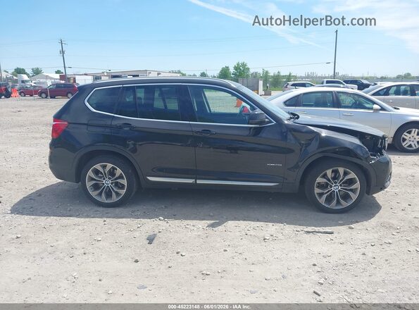 5UXWX9C54H0T14343 2017 BMW X3 Черный Панорамный вид салона 360°