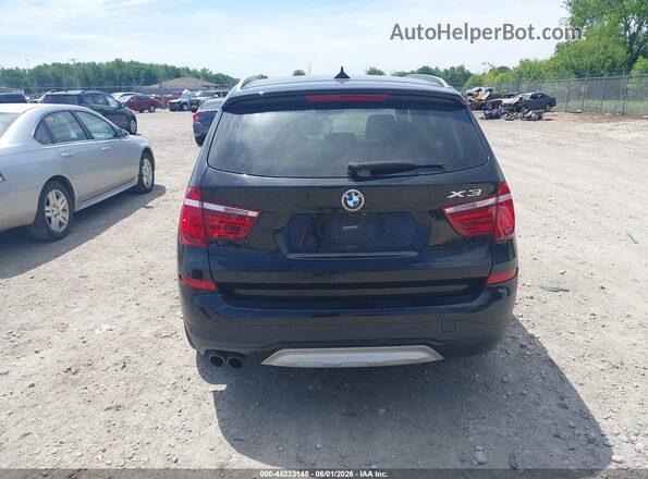5UXWX9C54H0T14343 2017 BMW X3 Черный 