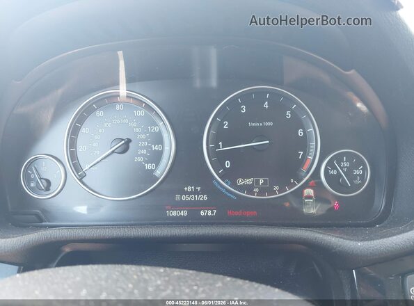 5UXWX9C54H0T14343 2017 BMW X3 Черный Вид задних сидений
