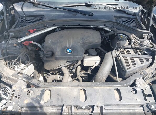 5UXWX9C54H0T14343 2017 BMW X3 Черный Вид сзади