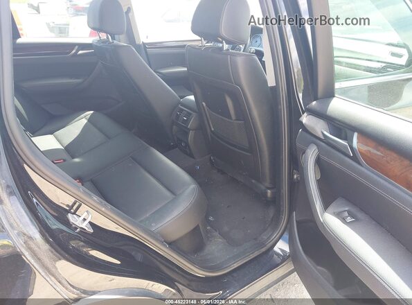 5UXWX9C54H0T14343 2017 BMW X3 Черный Вид наклейки с VIN-кодом