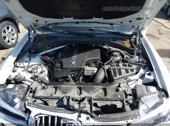 5UXWX9C55H0D99079 2017 BMW X3 White Հետևի տեսք