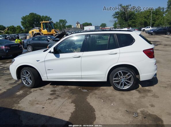 5UXWX9C55H0D99079 2017 BMW X3 White Սալոնի 360 աստիճան տեսք