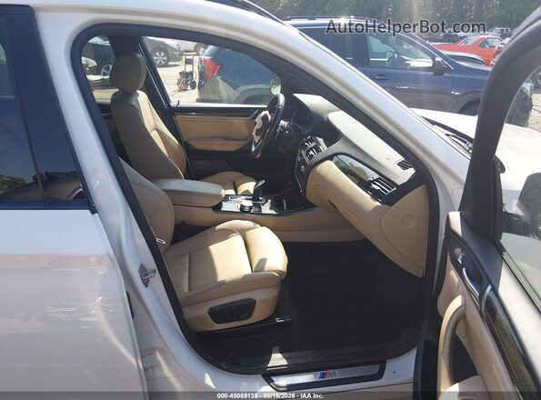 5UXWX9C55H0D99079 2017 BMW X3 White Սալոնի դիմացի տեսք