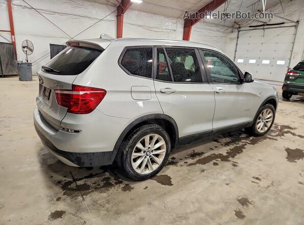 5UXWX9C55H0T05764 2017 BMW X3 Silver Trasero derecho