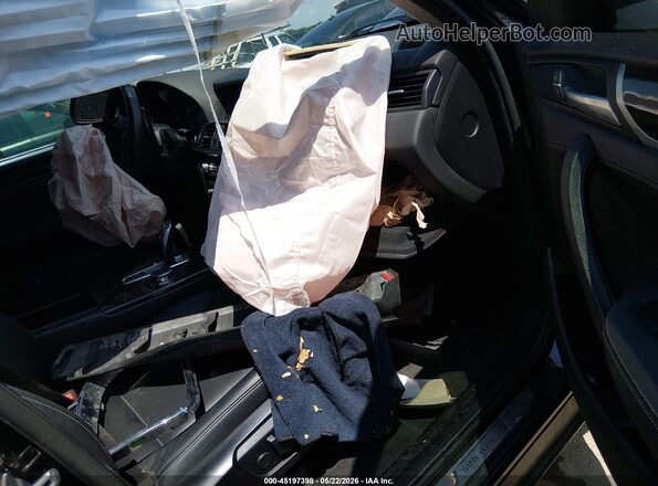 5UXWX9C56G0D78112 2016 BMW X3 Black Front interior view