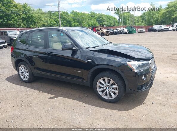 5UXWX9C57G0D71282 2016 BMW X3 Black Вид задньої частини салону