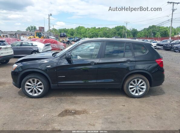 5UXWX9C57G0D71282 2016 BMW X3 Black Панорамний вид салону 360°