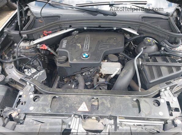 5UXWX9C57G0D71282 2016 BMW X3 Black Вид ззаду