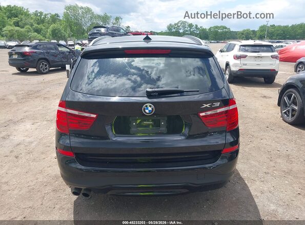 5UXWX9C57G0D71282 2016 BMW X3 Black 