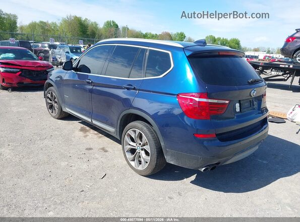 5UXWX9C57H0T05944 2017 BMW X3 Blue 