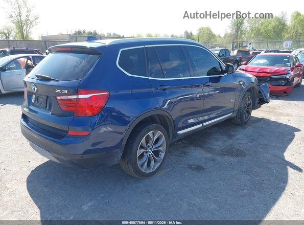 5UXWX9C57H0T05944 2017 BMW X3 Blue 