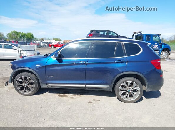 5UXWX9C57H0T05944 2017 BMW X3 Blue 