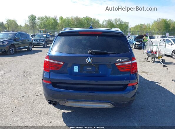 5UXWX9C57H0T05944 2017 BMW X3 Blue 
