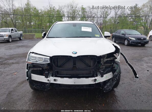5UXWX9C5XG0D72765 2016 BMW X3 White Widok zestawu wskaźników