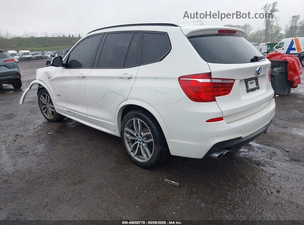 5UXWX9C5XG0D72765 2016 BMW X3 White Tył lewy