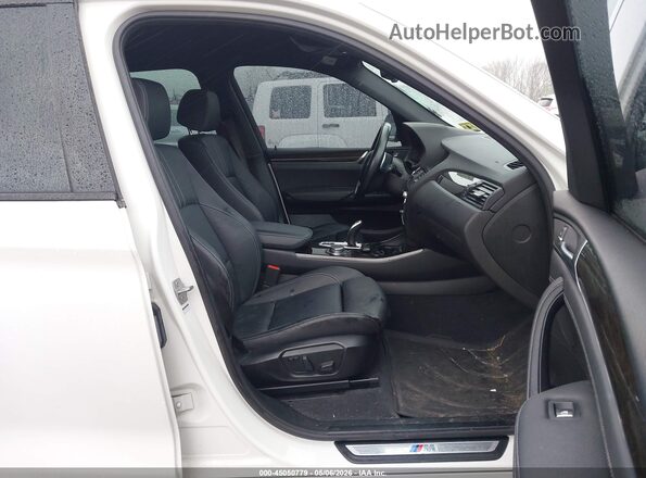 5UXWX9C5XG0D72765 2016 BMW X3 White Widok wnętrza z przodu