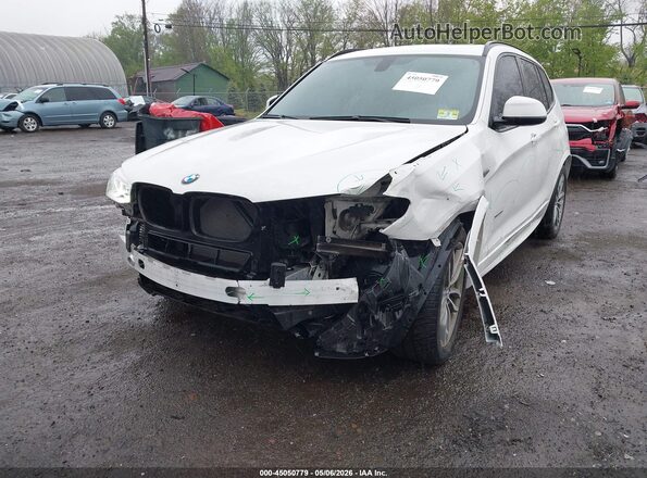 5UXWX9C5XG0D72765 2016 BMW X3 White Widok z przodu