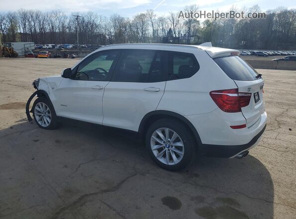 5UXWX9C5XH0D97621 2017 BMW X3 White Tył lewy