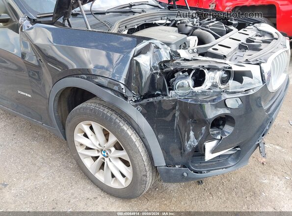 5UXWX9C5XH0T09146 2017 BMW X3 Black 