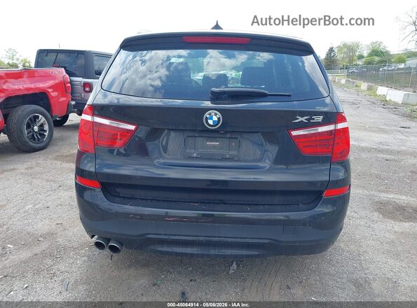 5UXWX9C5XH0T09146 2017 BMW X3 Black 