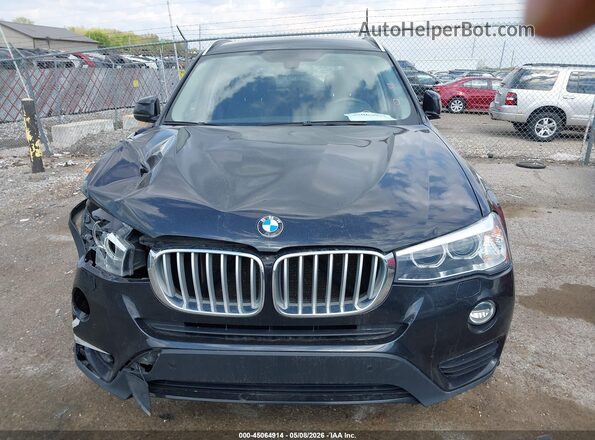 5UXWX9C5XH0T09146 2017 BMW X3 Black 