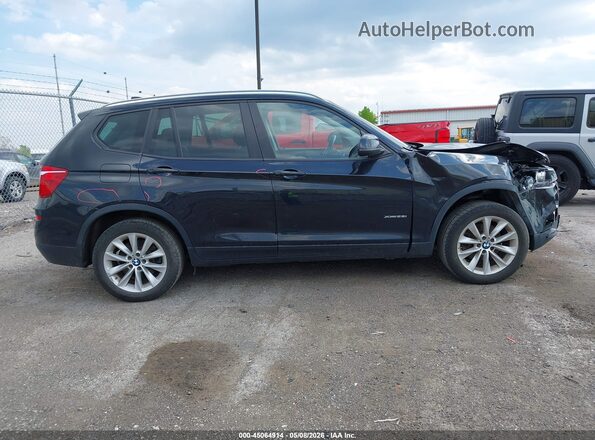 5UXWX9C5XH0T09146 2017 BMW X3 Black 