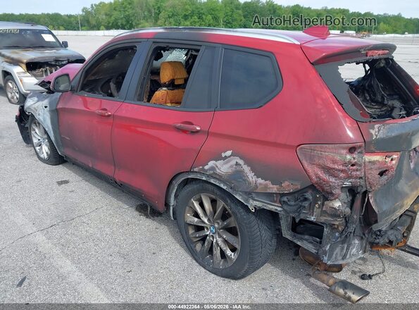 5UXWY3C5XG0N86727 2016 BMW X3 Red 