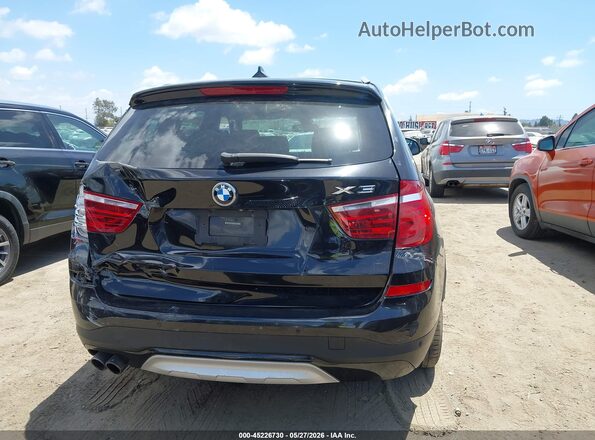 5UXWZ7C30H0V87602 2017 BMW X3 Black 
