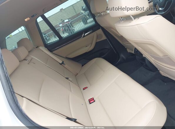 5UXWZ7C31H0V87141 2017 BMW X3 White Вид наклейки з VIN-кодом