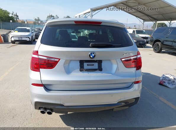 5UXWZ7C34H0X40661 2017 BMW X3 Silver 