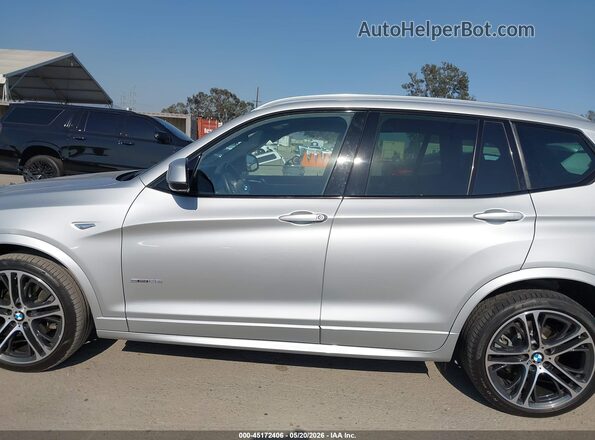 5UXWZ7C34H0X40661 2017 BMW X3 Silver Widok wnętrza 360 stopni