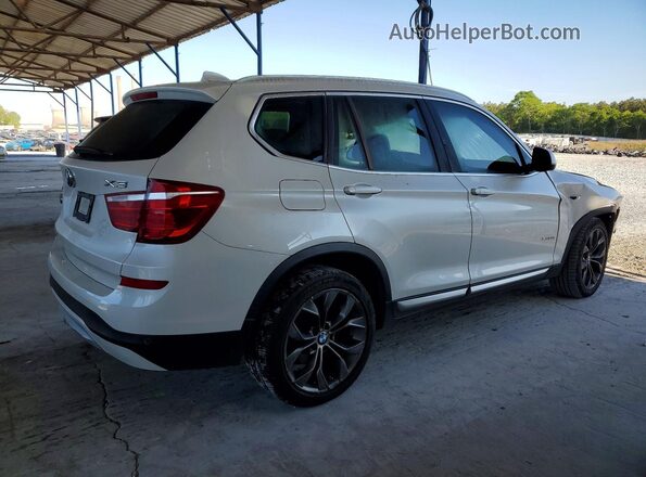 5UXWZ7C36H0V91301 2017 BMW X3 White 