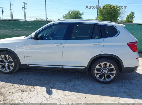 5UXWZ7C36H0V92707 2017 BMW X3 White Սալոնի 360 աստիճան տեսք
