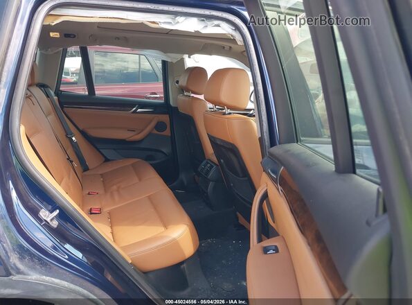 5UXWZ7C52G0R32886 2016 BMW X3 Blue Vista de la etiqueta del VIN