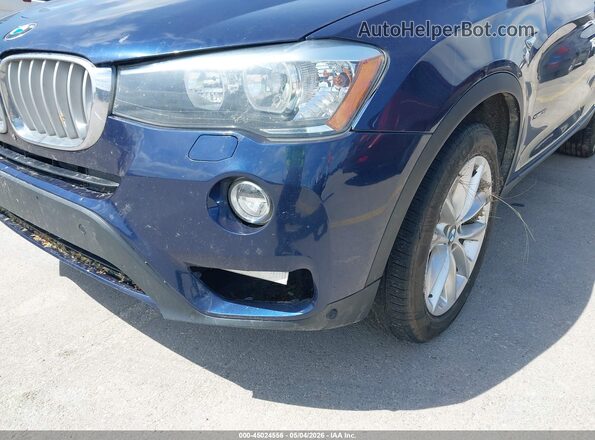 5UXWZ7C52G0R32886 2016 BMW X3 Blue 