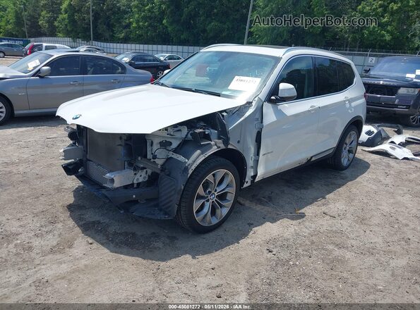 5UXWZ7C54G0T43029 2016 BMW X3 White Передня ліва чверть