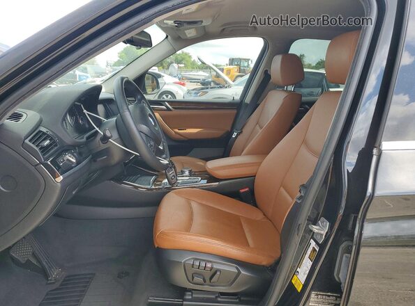 5UXWZ7C57H0U45667 2017 BMW X3 Black 