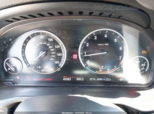 5UXXW7C55J0W64534 2018 BMW X4 Бирюзовый Вид задних сидений