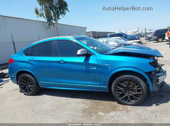 5UXXW7C55J0W64534 2018 BMW X4 Бирюзовый Панорамный вид салона 360°