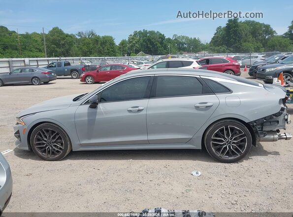 5XXG44J87PG176437 2023 KIA K5 Gray Widok wnętrza 360 stopni