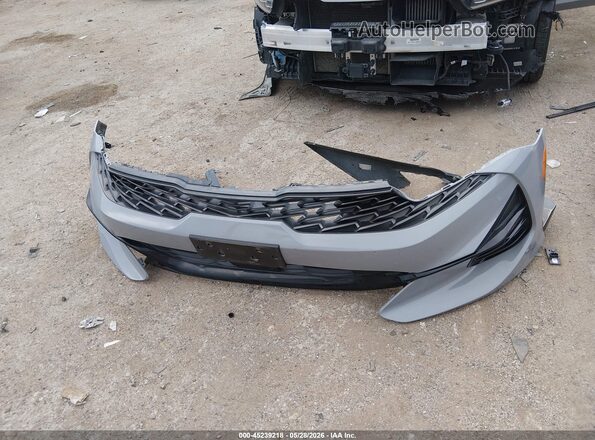 5XXG64J27MG044568 2021 KIA K5 Gray Вид щитка приладів