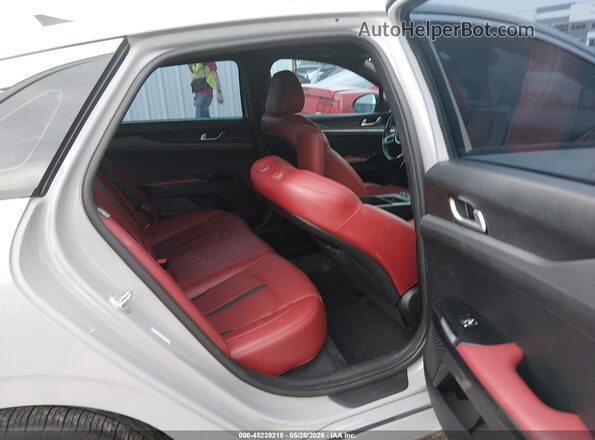 5XXG64J27MG044568 2021 KIA K5 Gray Вид наклейки з VIN-кодом