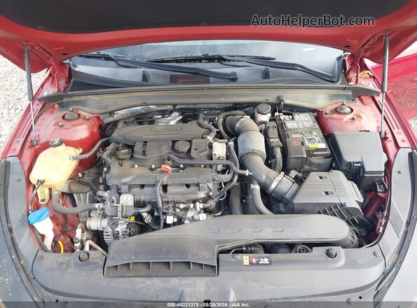 5XXG64J27NG113759 2022 KIA K5 Red Widok z tyłu